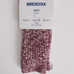 Calze uomo mélange bordeaux 1030807 BORDEAUX BIRKENSTOCK 