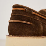 Mocassino uomo in suede marrone TRINITA MARRONE MAZE 