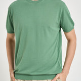 Maglia uomo verde acqua M010524 1310 ACCADEMIE TESSILI 