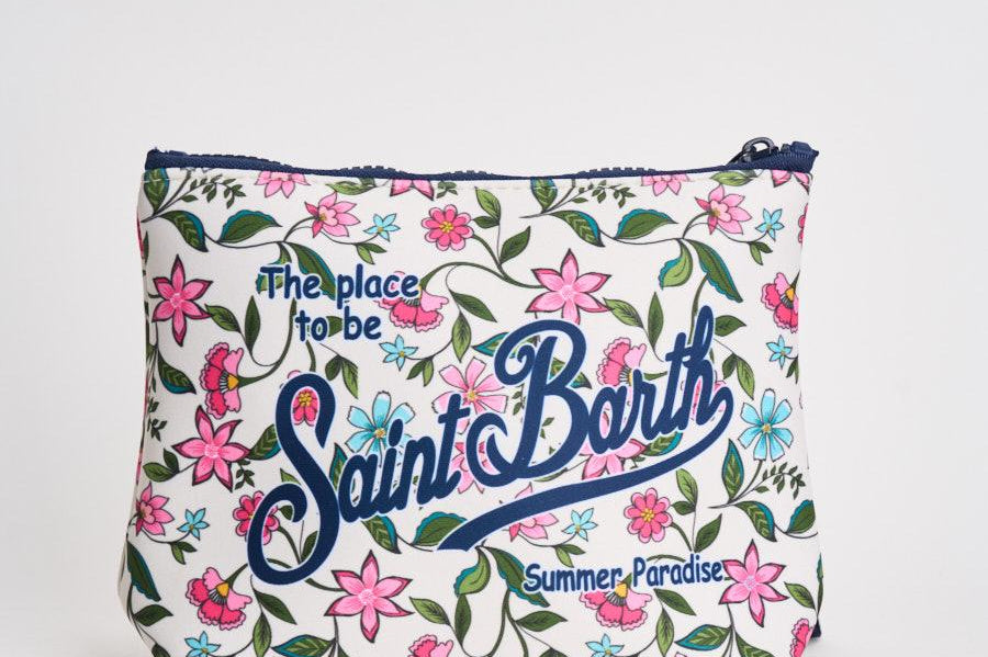Pochette donna Aline con stampa floreale multicolor ALINE 03676 MC2 SAINT BARTH 