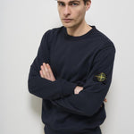 Felpa uomo girocollo blu 6100044 S0051V0020 STONE ISLAND 