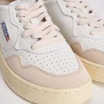 Sneakers donna Medalist panna, beige e bordeaux AULW LS03 AUTRY 