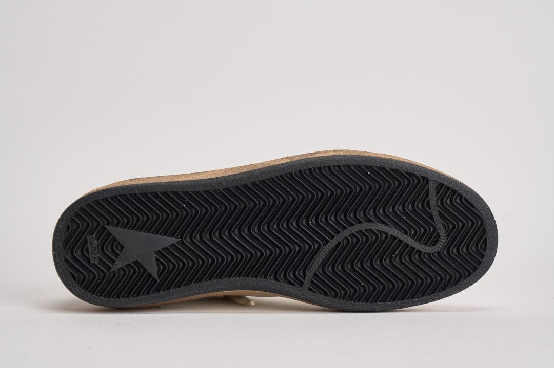 Sneakers donna Ball Star bianca e nera GWF00117 F00377110283 GOLDEN GOOSE 