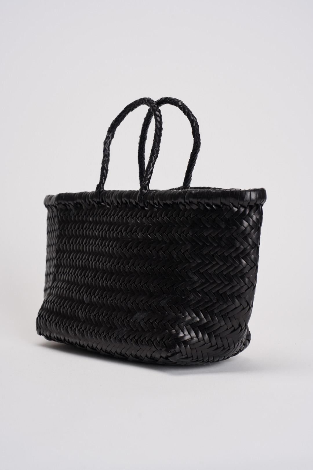Borsa donna Bamboo Triple Jump nera 8811 BLACK DRAGON DIFFUSION 