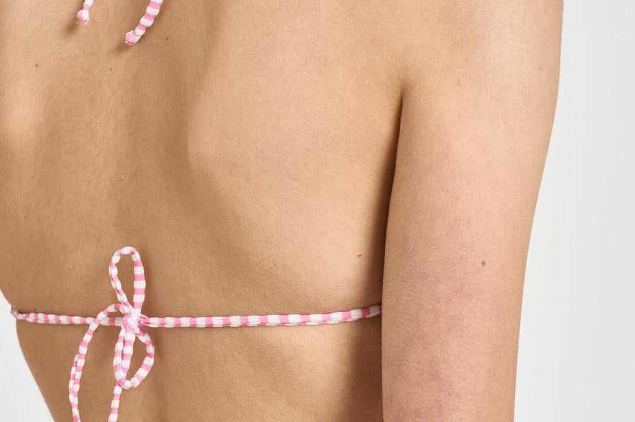 Bikini donna a righe rosa SARIUS 00707L MC2 SAINT BARTH 