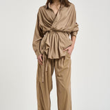 Blusa donna Keren cammello VE0678FA D1I03I67KI ISABEL MARANT 