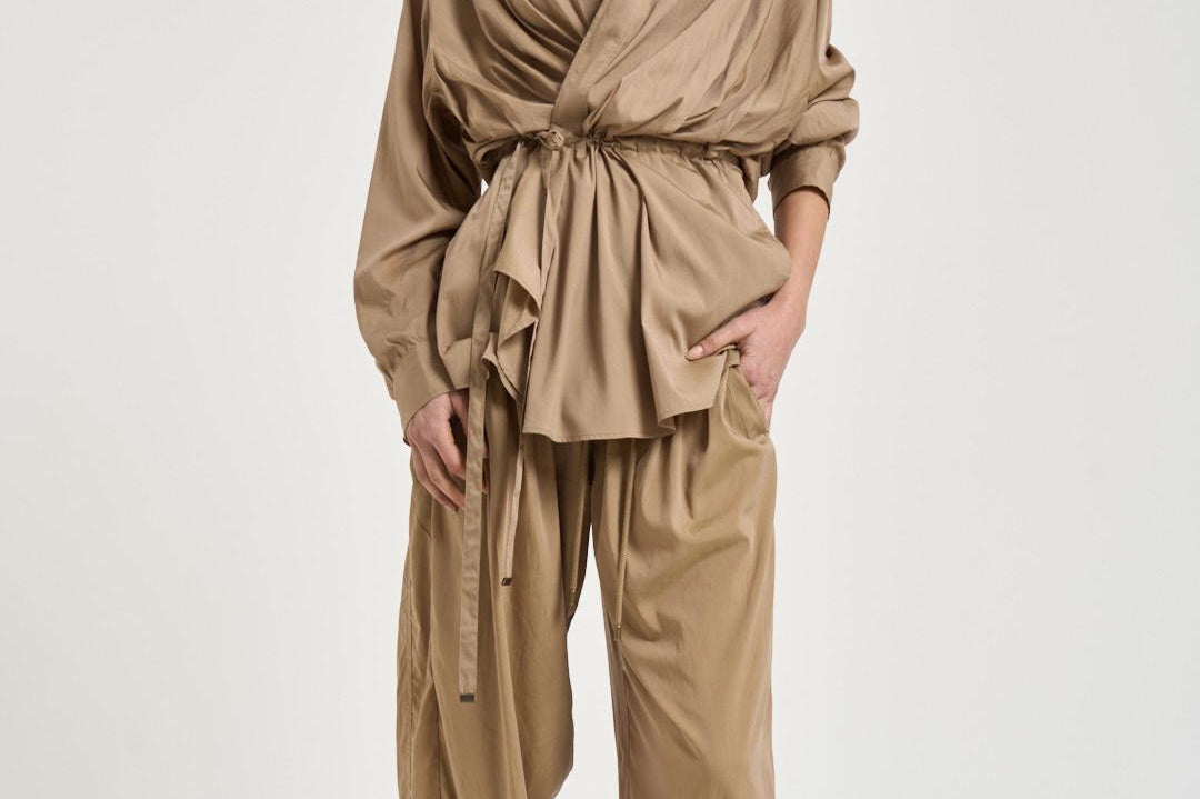 Blusa donna Keren cammello VE0678FA D1I03I67KI ISABEL MARANT 