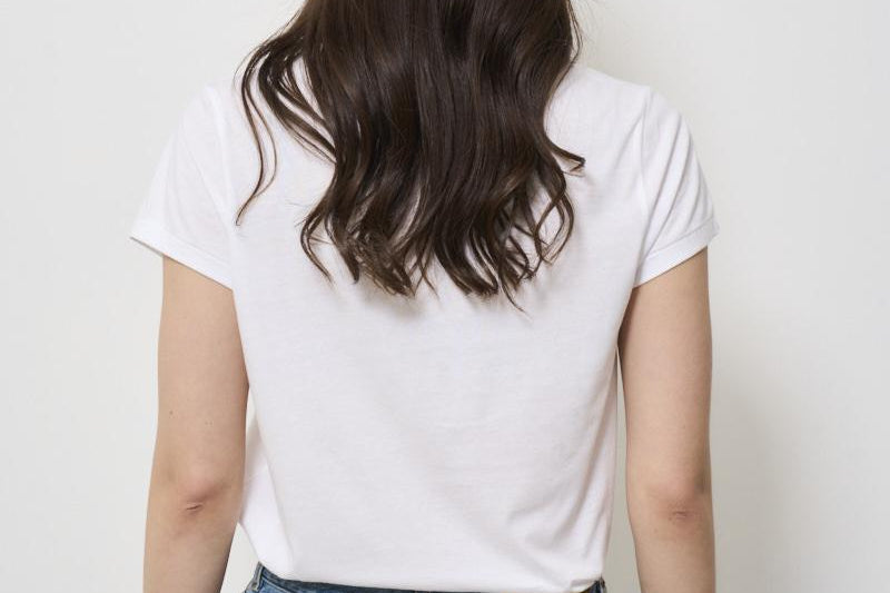 T-shirt donna in cotone bianca 211898698 005 RALPH LAUREN 
