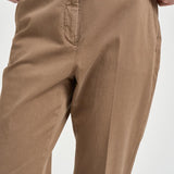 Pantalone donna Galene tortora 177832 D6314600 INCOTEX 