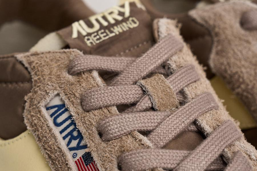 Sneakers reelwind low uomo marronee WWLM UT43 AUTRY 