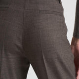 Pantalone donna a palazzo Powo tortora D231491 POWO024CASTAGNA P.a.r.o.s.h. 