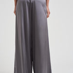 Pantaloni a palazzo donna 325FW3703S SMOKE GRAY DANAME 