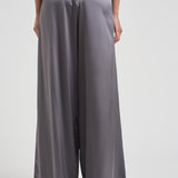 Pantaloni a palazzo donna 325FW3703S SMOKE GRAY DANAME 