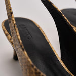 Slingback donna in pelle pitonata 1159843091 JOJOBA3091 ROTATE 