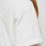 Felpa donna girocollo Jay bianca 11002 OFW1 ANINE BING 