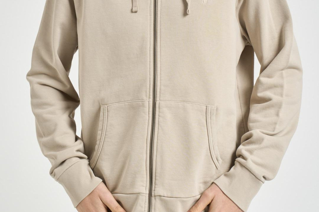 Felpa uomo beige con cappuccio 710916692 019 RALPH LAUREN 