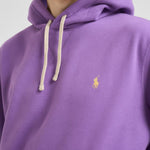 Felpa uomo lilla con cappuccio 710766778 105 RALPH LAUREN 