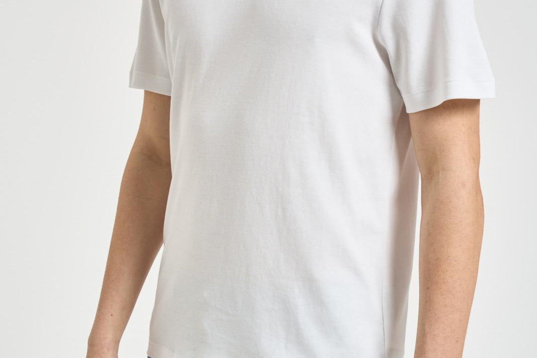 T-shirt uomo girocollo bianca 710740727 002 RALPH LAUREN 
