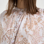 Camicia donna con stampa floreale rosa 14626 2076 FORTE FORTE 