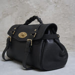 Borsa donna a mano nera Alexa HH6746 736A100 MULBERRY 