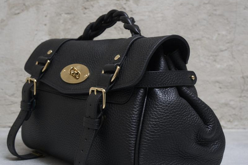 Borsa donna a mano nera Alexa HH6746 736A100 MULBERRY 