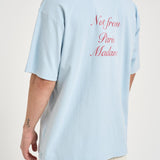 T-shirt uomo girocollo celeste TS209 CO002LIGHTBLUE DROLE DE MONSIEUR 