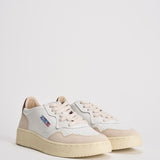 Sneakers donna Medalist panna, beige e bordeaux AULW LS03 AUTRY 