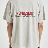 T-shirt uomo girocollo grigio chiaro 4274 30CREAM REPRESENT 