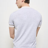 T-shirt uomo girocollo grigia 57135 20671052 GRAN SASSO 