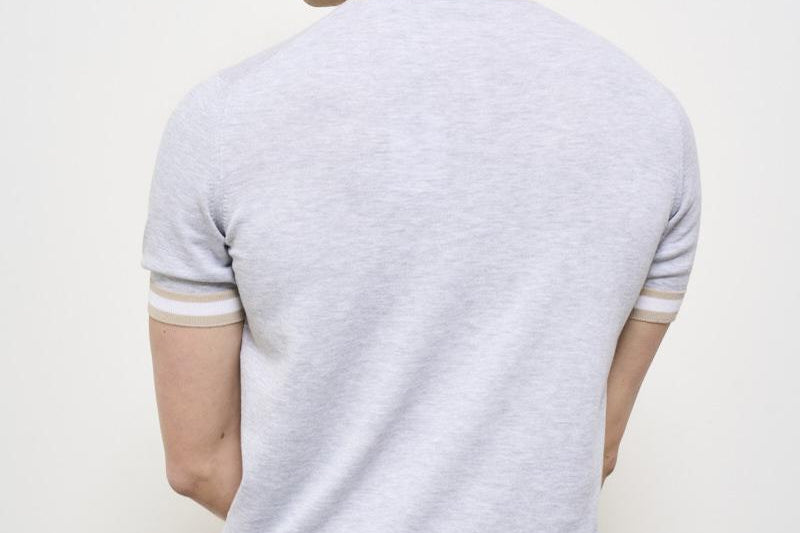 T-shirt uomo girocollo grigia 57135 20671052 GRAN SASSO 