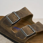 Sandalo donna Arizona Faded Khaki 1019377 KAKI BIRKENSTOCK 