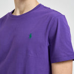 T-shirt uomo girocollo viola 710671438 509 RALPH LAUREN 