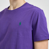 T-shirt uomo girocollo viola 710671438 509 RALPH LAUREN 
