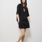 Blusa donna Shana nera HT0586FA C1J12E02FK MARANT ETOILE 