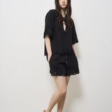 Blusa donna Shana nera HT0586FA C1J12E02FK MARANT ETOILE 