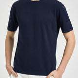 T-shirt uomo girocollo blu notte 302821 38 KANGRA 