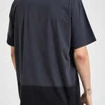 T-shirt uomo girocollo grigia e nera KQ9787 BLACK Y-3 