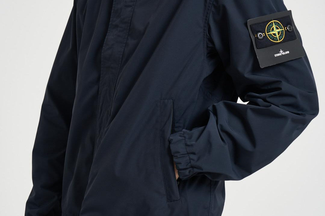 Giacca uomo mezzo collo blu 4100033 S0026V0020 STONE ISLAND 