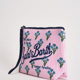 Pochette donna Aline a fantasia rosa ALINE 00992L MC2 SAINT BARTH 