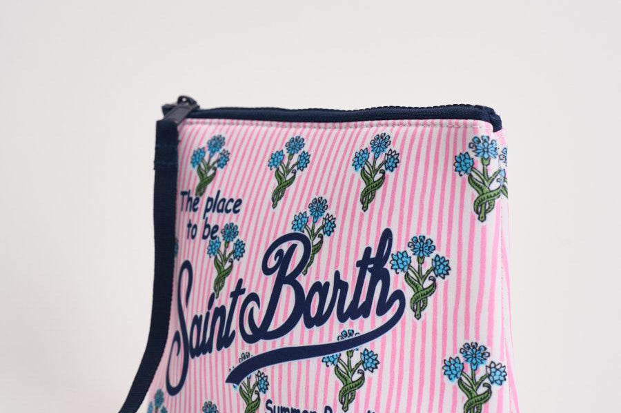 Pochette donna Aline a fantasia rosa ALINE 00992L MC2 SAINT BARTH 