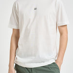 T-shirt uomo girocollo bianca TS114A 103 C.P. COMPANY 