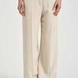 Pantalone donna sartoriale avorio PA0643FB D1F02I23EC ISABEL MARANT 