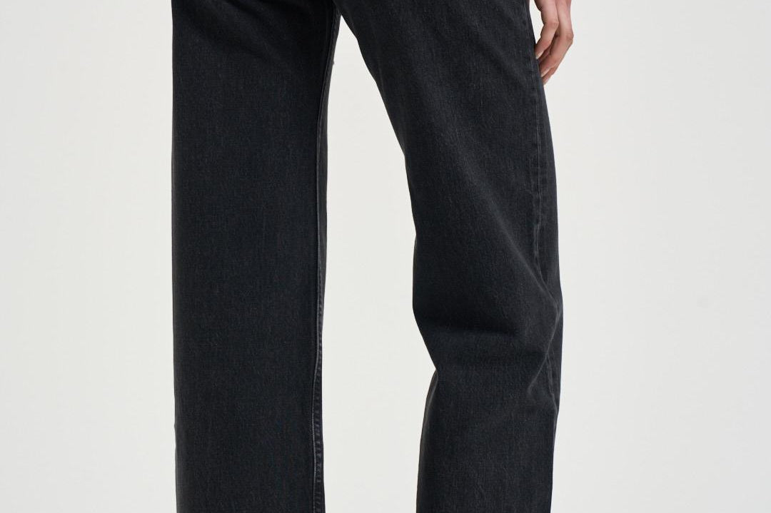 Jeans donna Hugh in denim nero 1134 009VINTAGEBLACK ANINE BING 