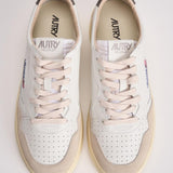 Sneakers uomo Medalist low in suede beige e grigio AULM LS01 AUTRY 