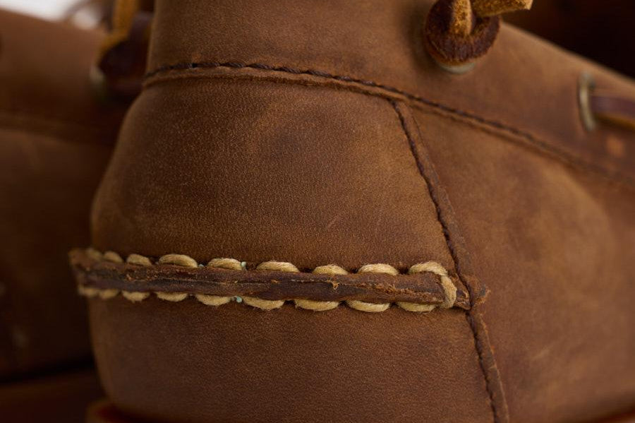 Mocassino uomo in suede marrone 803932219 002 RALPH LAUREN 