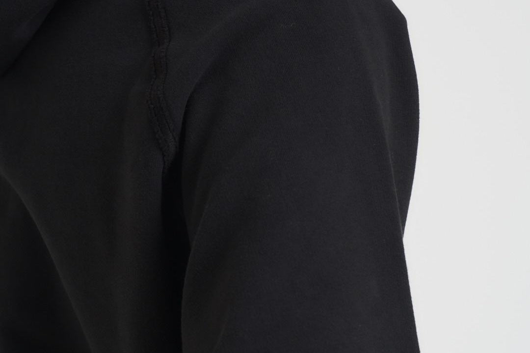 Felpa uomo con cappuccio nera 6100023 S0A20V0029 STONE ISLAND 