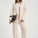 Blazer donna monopetto avorio VE0645FA D1F02I23EC ISABEL MARANT 