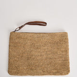 Pochette donna Ampy in rafia beige AMPY TEA IBELIV 