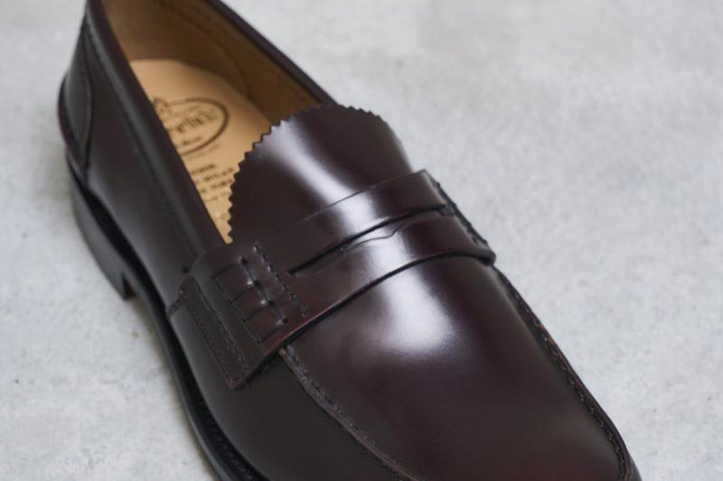 Mocassino uomo college Pembrey marrone PEMBREY BURGUNDY CHURCH'S 