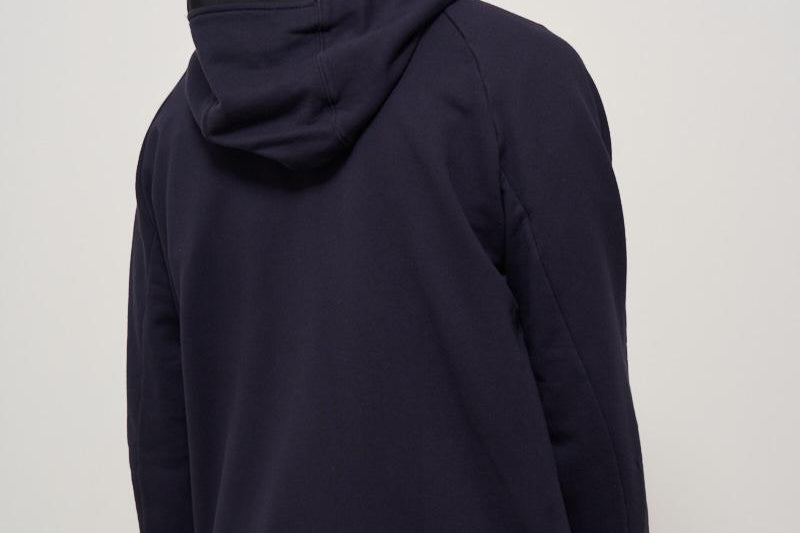 Felpa uomo con cappuccio blu SS025A 888 CP COMPANY 